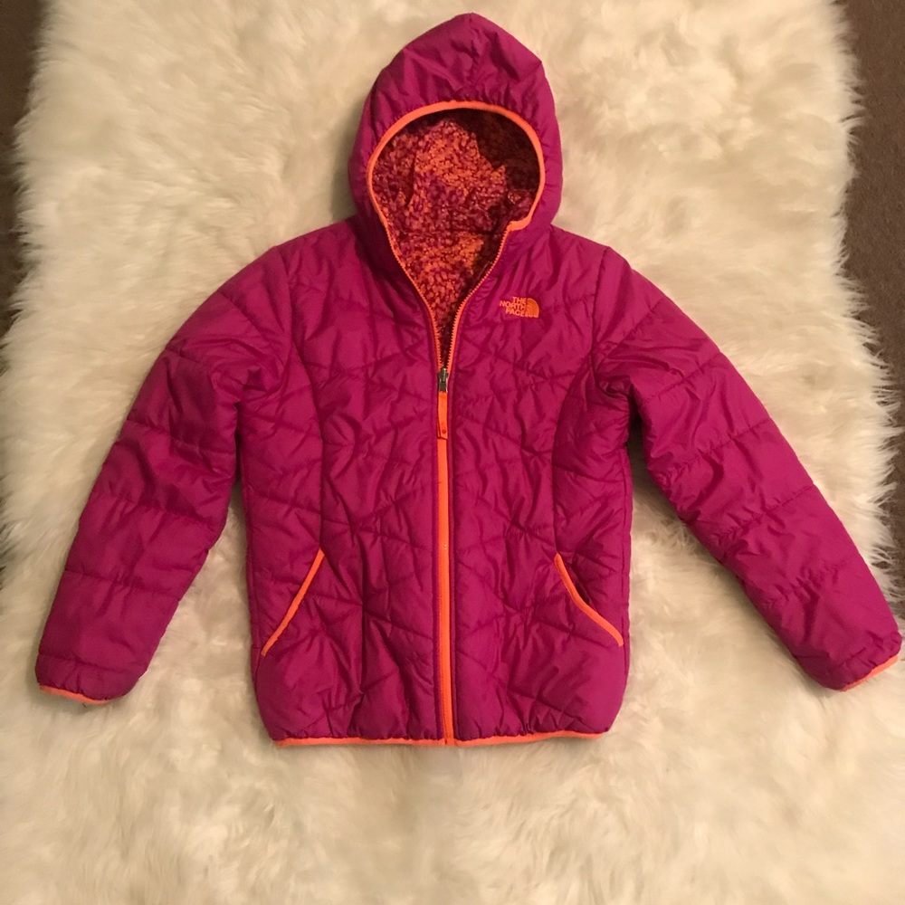 The North Face Girls Reversible Coat - Picture 1 of 6